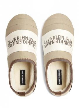 Zapatillas Calvin Klein Home Beige para Hombre