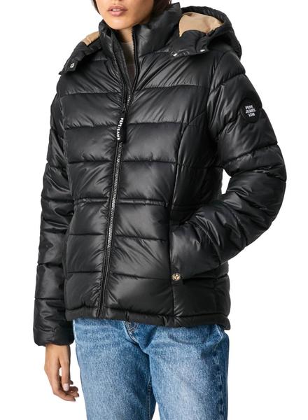 Parka Pepe Jeans Camille Negro para Mujer