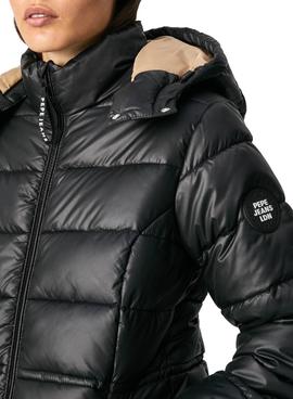 Parka Pepe Jeans Camille Negro para Mujer