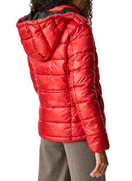 Parka Pepe Jeans Camille Rojo para Mujer