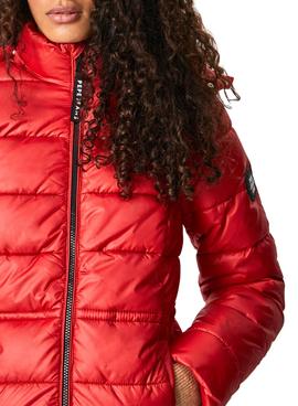 Parka Pepe Jeans Camille Rojo para Mujer