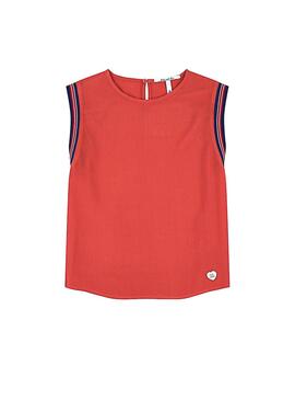 Blusa Pepe Jeans Cara Rojo Nina