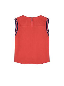 Blusa Pepe Jeans Cara Rojo Nina