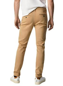 Pantalon Pepe Jeans James Camel Hombre