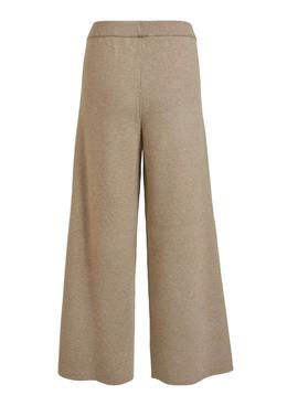 Pantalon Vila Cassie Beige para Mujer