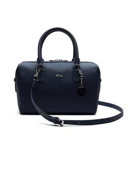 Bolso Lacoste Boston Marino Mujer