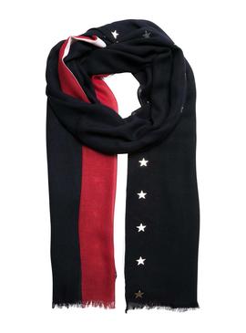 Foulard Tommy Hilfiger Honey Marino Mujer