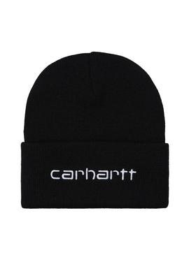 Gorro Carhartt Script Beanie Negro Unisex