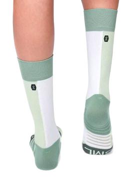Calcetines On Running High Verde Para Mujer