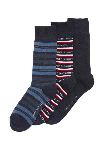 Pack 3 Calcetines Tommy Hilfiger Multicolor Hombre