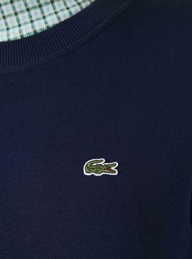 Sudadera Lacoste Basica Marino Para Mujer