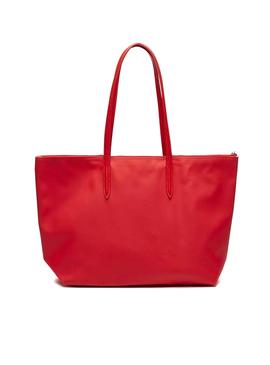 Bolso Lacoste L Shopping Rojo Mujer