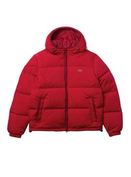 Abrigo Lacoste Blouson Rojo para Hombre