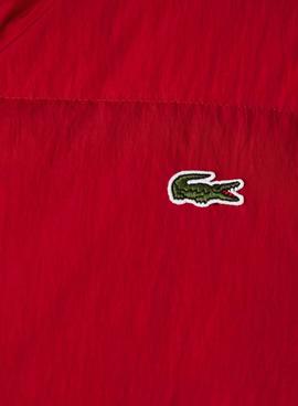 Abrigo Lacoste Blouson Rojo para Hombre