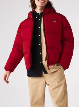 Abrigo Lacoste Blouson Rojo para Hombre