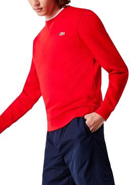 Sudadera Lacoste Sport Rojo Para Hombre