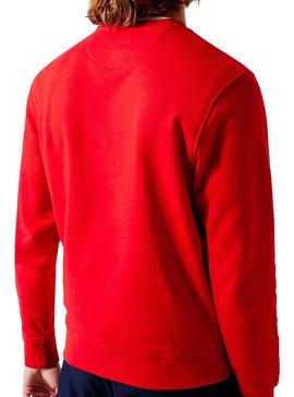 Sudadera Lacoste Sport Rojo Para Hombre