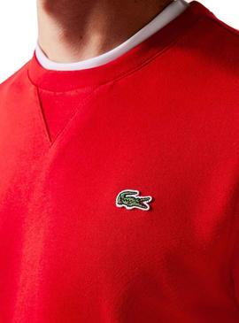 Sudadera Lacoste Sport Rojo Para Hombre