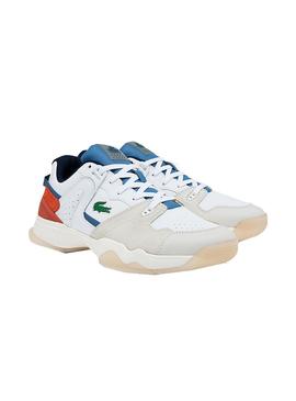 Zapatillas Lacoste T-Point Blanco Para Hombre