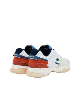 Zapatillas Lacoste T-Point Blanco Para Hombre