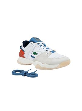 Zapatillas Lacoste T-Point Blanco Para Hombre