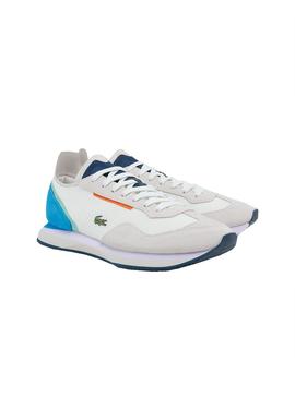 Zapatillas Lacoste Match Break Blanco Para Hombre