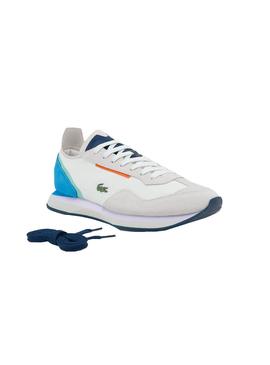 Zapatillas Lacoste Match Break Blanco Para Hombre