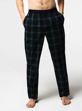 Pantalon Pijama Lacoste Cuadros Marino Para Hombre