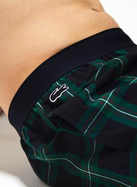 Pantalon Pijama Lacoste Cuadros Marino Para Hombre