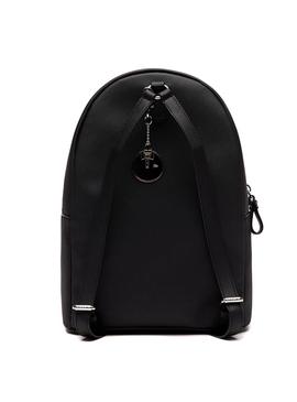 Mochila Lacoste Daily Lona Negro Mujer