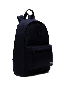 Mochila Lacoste Pequeña Marino 