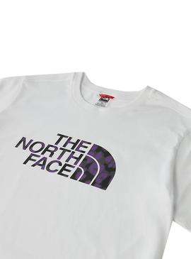 Camiseta The North Face Relaxed Easy Blanca Mujer