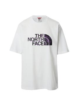 Camiseta The North Face Relaxed Easy Blanca Mujer