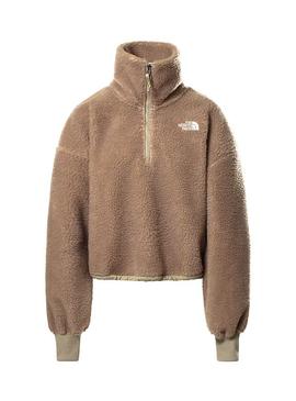 Sudadera The North Face Sherpa Marron Mujer