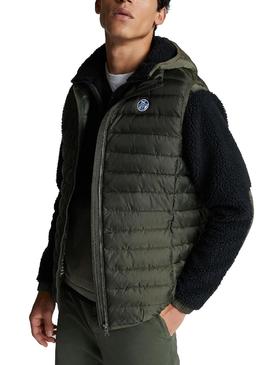 Chaleco North Sails Skye Verde Para Hombre
