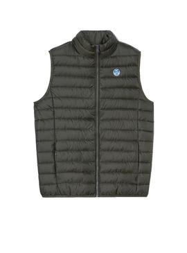 Chaleco North Sails Skye Verde Para Hombre