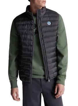 Chaleco North Sails Skye Negro Para Hombre