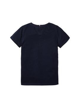 Camiseta Tommy Hilfiger Basic Azul Marino