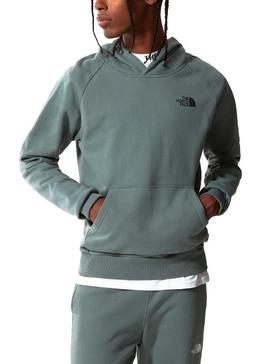 Sudadera The North Face Redbox Verde Para Hombre