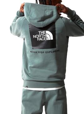 Sudadera The North Face Redbox Verde Para Hombre