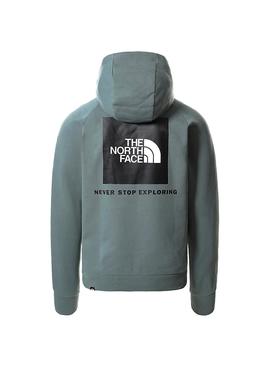 Sudadera The North Face Redbox Verde Para Hombre