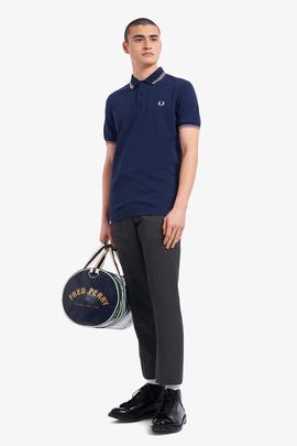 Polo Fred Perry Icónico Azul Para Hombre