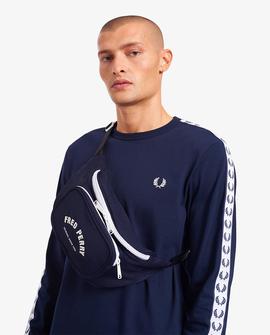 Riñonera Fred Perry Sportswear Azul Oscuro Para Hombre y Mujer