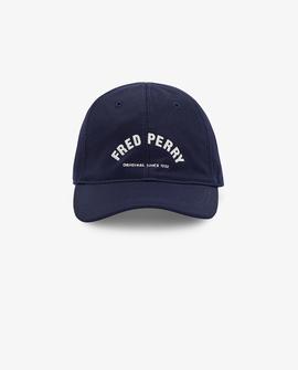 Gorra Fred Perry Sportswear Bordado Azul Para Hombre