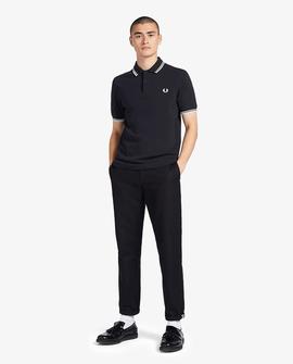 Polo Fred Perry Icónico Azul Marino Para Hombre