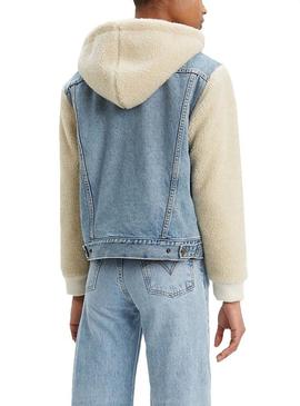 Cazadora Levis Lamb Sherpa Mujer