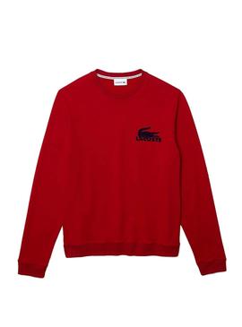 Camiseta Pijama Lacoste SH7477 Rojo Para Hombre