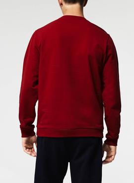 Camiseta Pijama Lacoste SH7477 Rojo Para Hombre