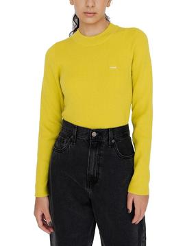 Jersey Levis Crew Rib Verde Para Mujer