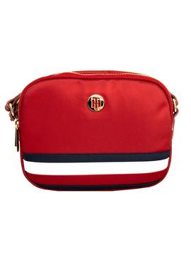 Bolso Tommy Hilfiger Poppy Rojo Para Mujer